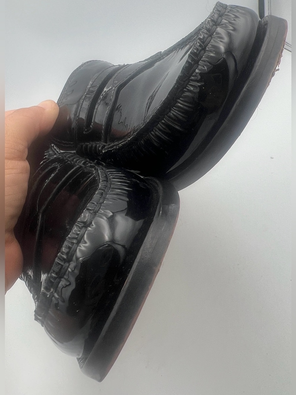 COLE HAAN GRAND 360 Black Patent Leather Loafer Women’s Size 8.5 - Picture 14 of 14